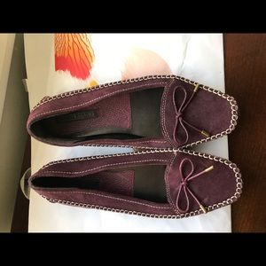 Banana Republic Racine burgundy driving shoes